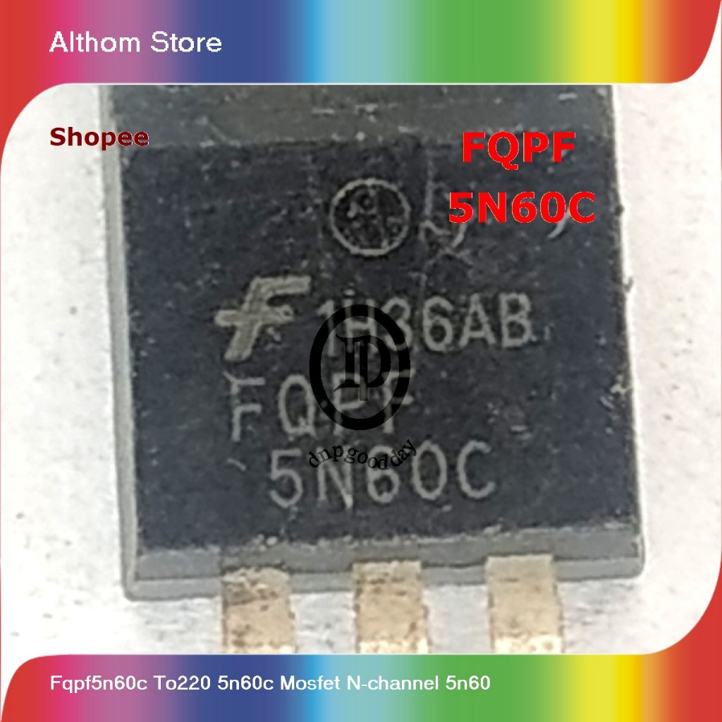 fqpf5n60c to220 5n60c mosfet n-channel 5n60
