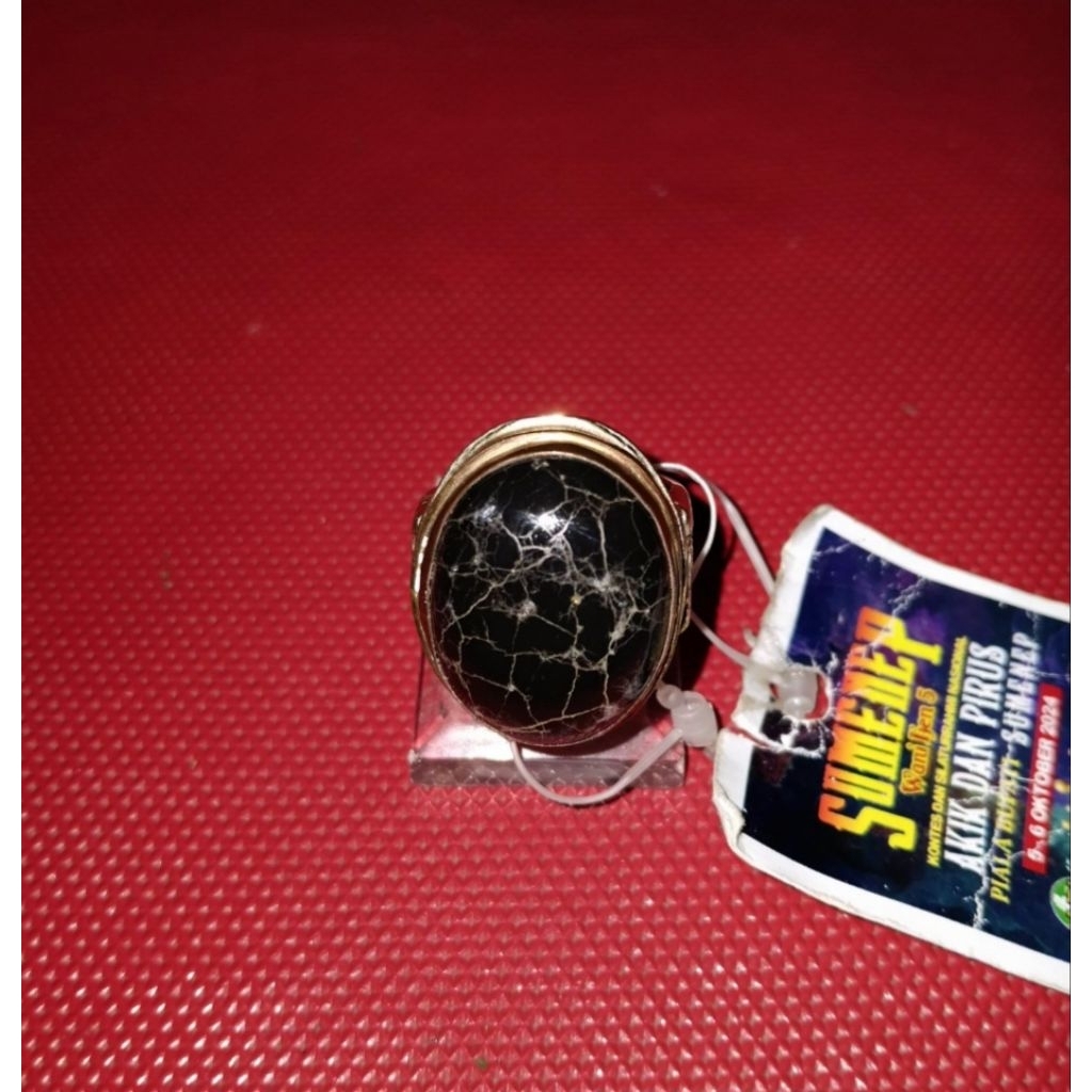 Bbs urat jala perak batu kontes badar besi semeru urat jala putih natural