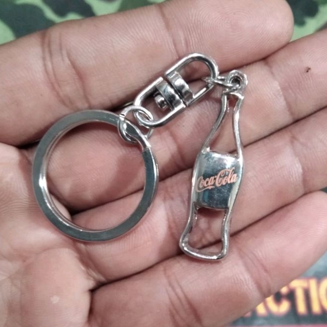 coca cola gantungan kunci botol cocacoca gantungan kunci coca cola jadul bahan metal gantungan tas c