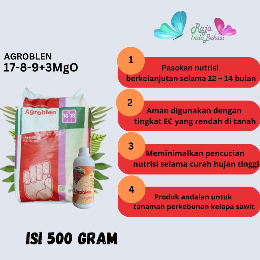 Pupuk Agroblen 17-8-9+3MgO - Dekastar Agroblend 1789 17 8 9 500gr