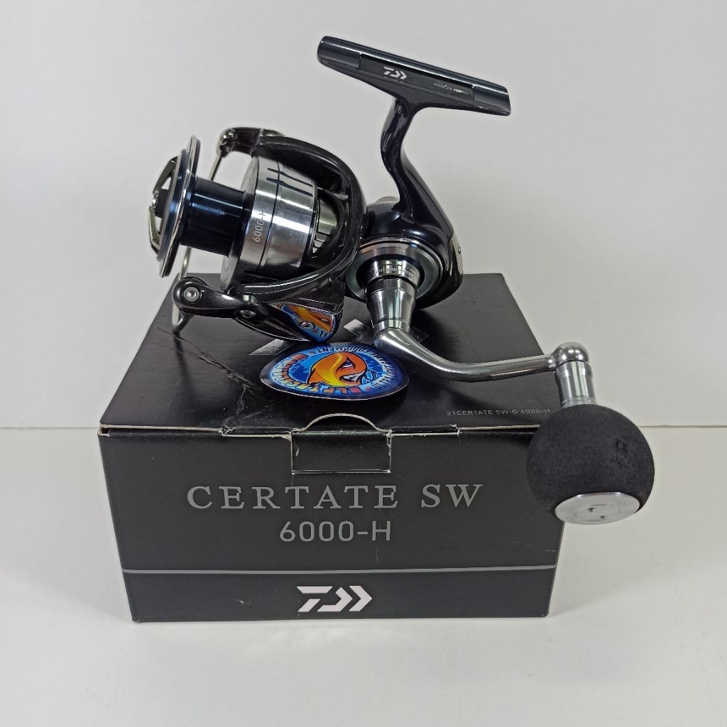 Reel Daiwa Certate SW 6000H 2021 Bekas
