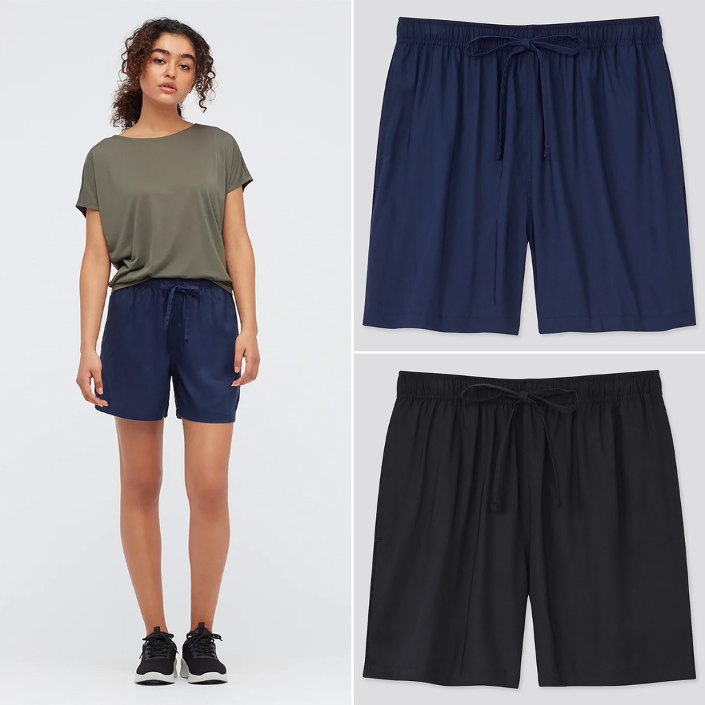 Celana Pendek Wanita Short Pants Uniqlo Relaco Rayon Terbaru