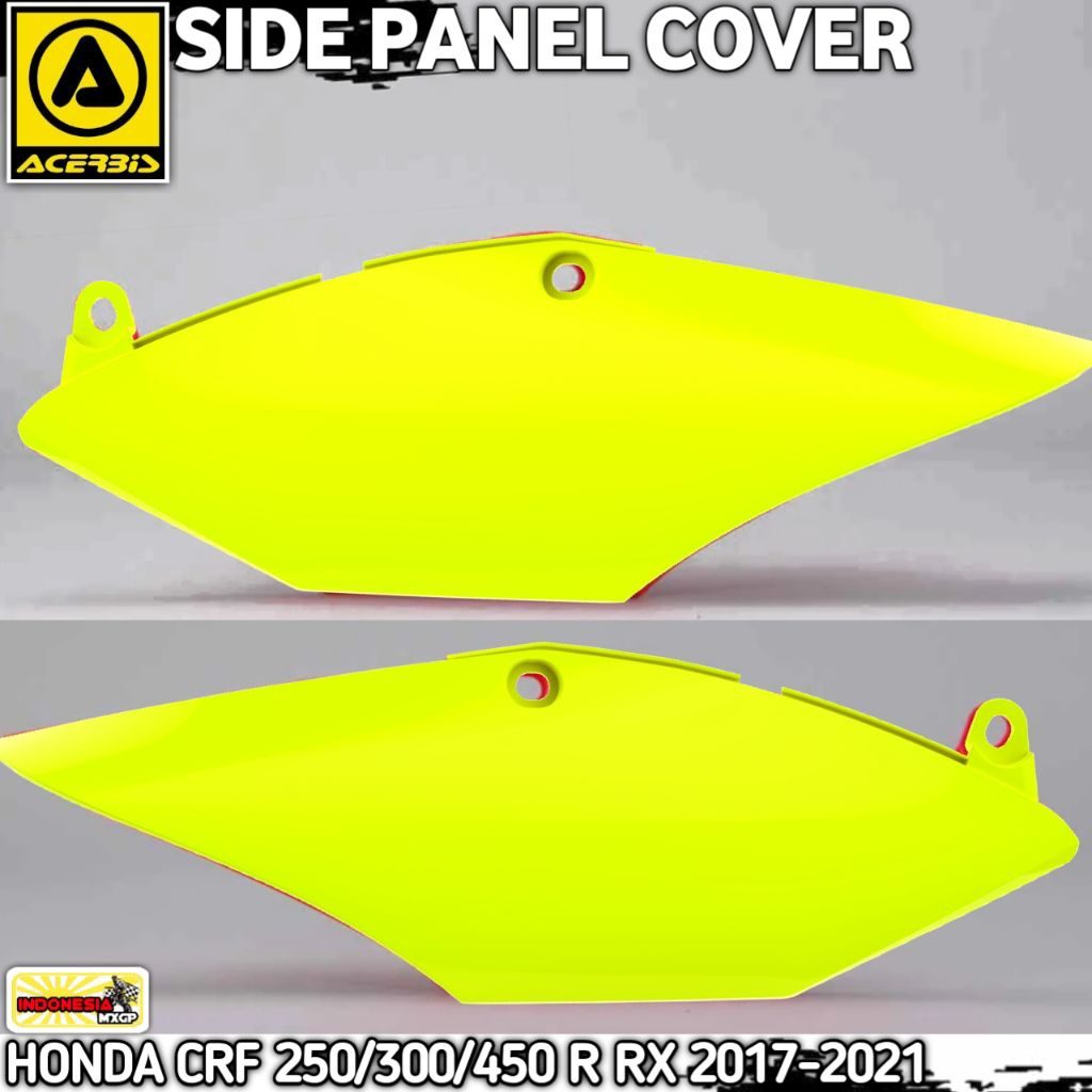HONDA CR - CRF 250 300 450 R RX 2017 2018 2019 2020 2021 - ACERBIS SIDE PANEL COVER - BODY SAYAP SAM