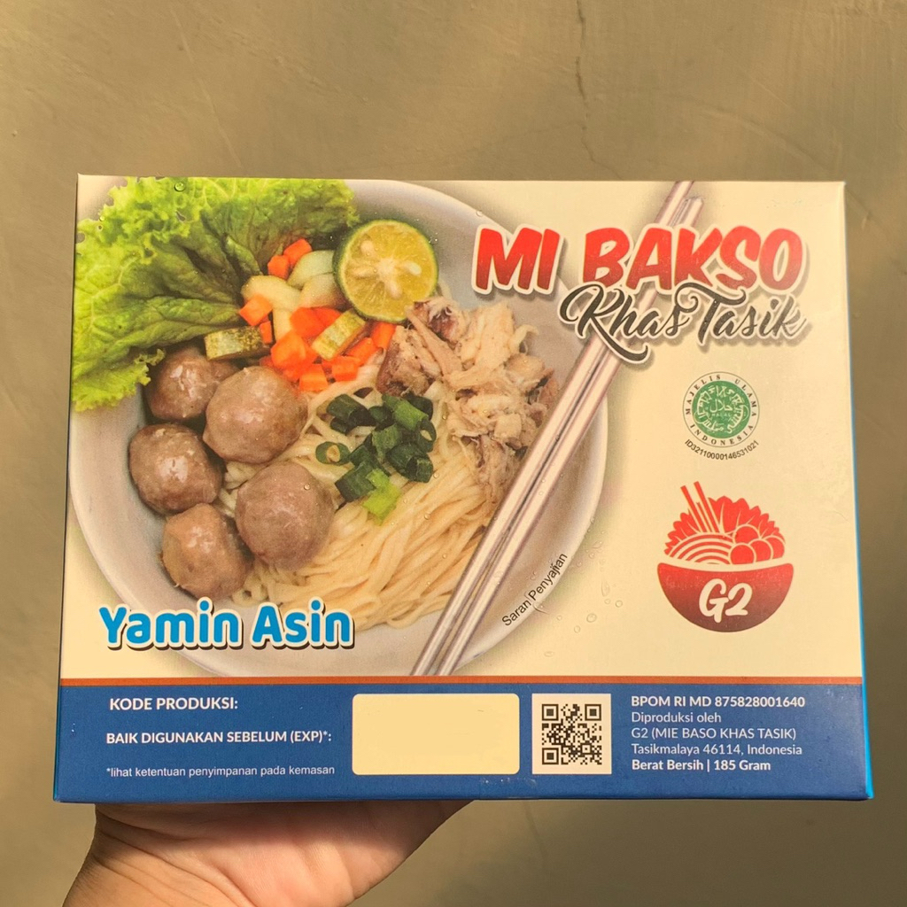 

Promo Spesial Mie Bakso Khas Tasik G2 - Yamin Asin