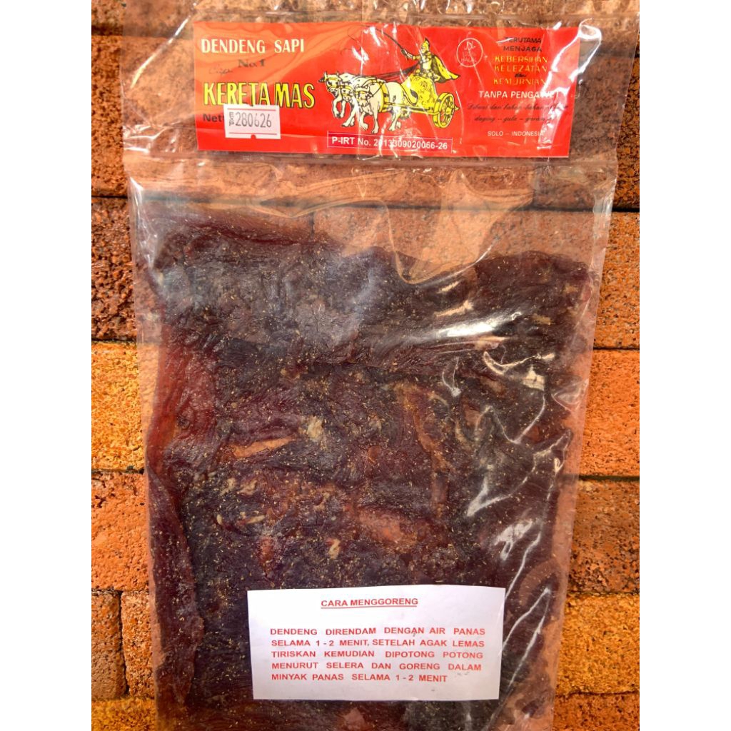 

DENDENG SAPI - KRETA MAS SOLO 200GR