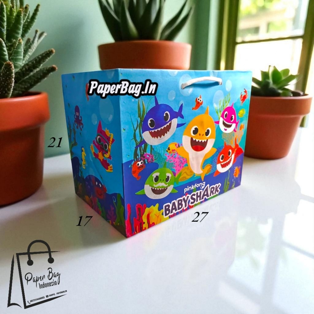 

Paper Bag Bento Karakter Uk 27x17x21