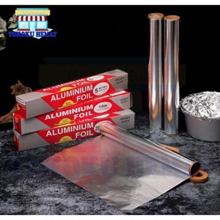 ALUMINIUM FOIL 30CMX10M MURAH FOODGRADE ALUMINIUM FOIL UNTUK MEMASAK