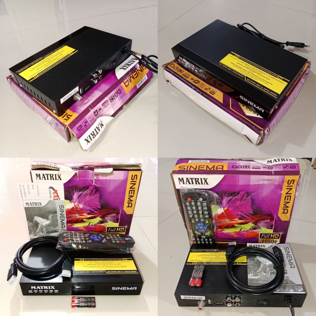 Receiver Matrix Sinema ungu full HD Rx Chipset Guoxin GX 6605S