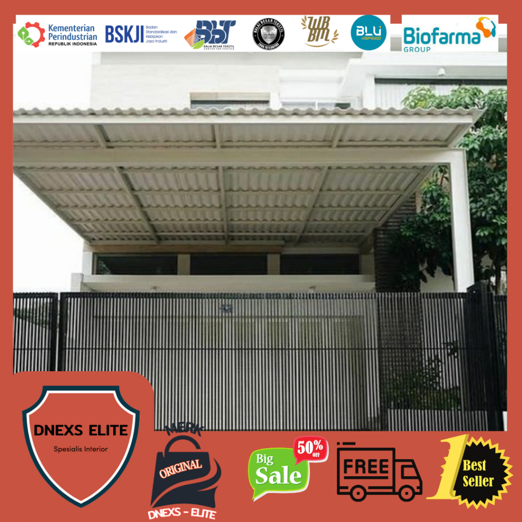 Jual Kanopi Alderon/uPVC Per Meter – Jangkauan Bandung, Sukabumi, Purwakarta, garut