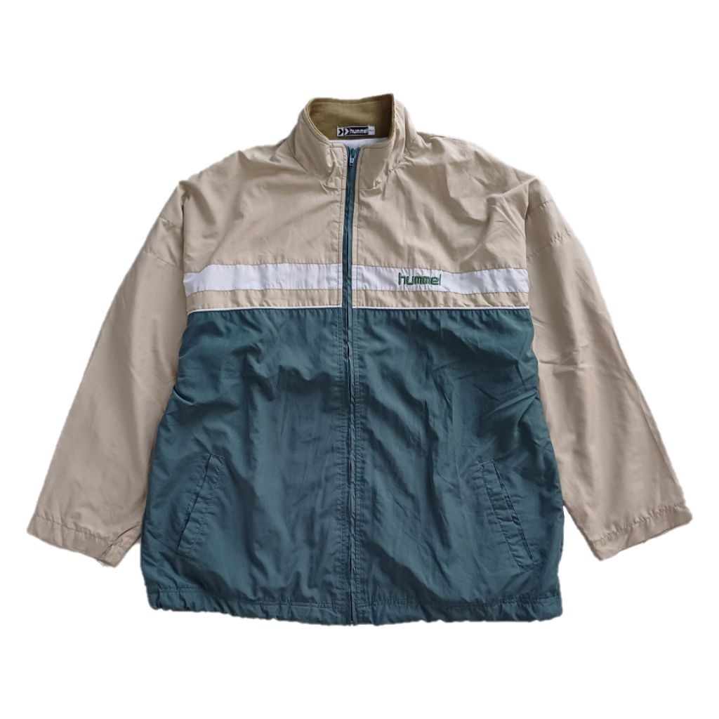 Jacket Windbreaker Hummel Cream-Green