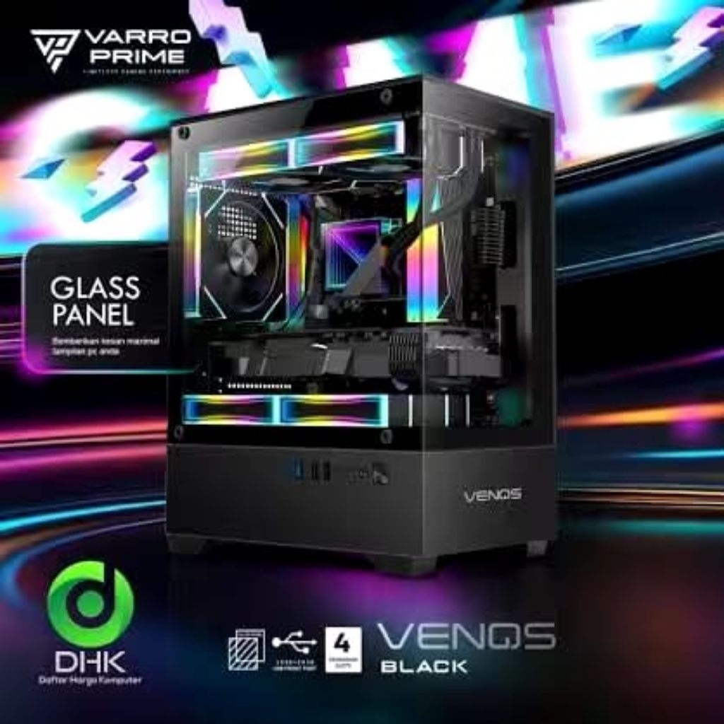 Pc Gaming AMD Ryzen 5-5600G | RAM 32GB |Nvme 512GB |HDD 1TB