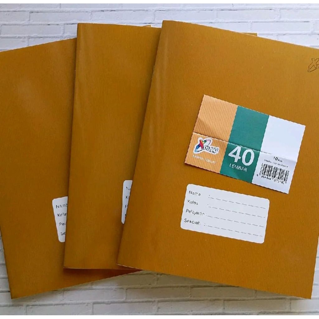 

Buku tulis sidu sampul coklat