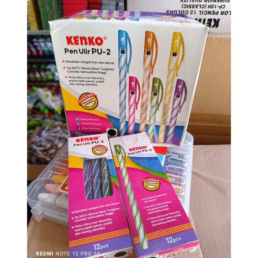 

Kenko Pulpen Ulir Isi 12pcs