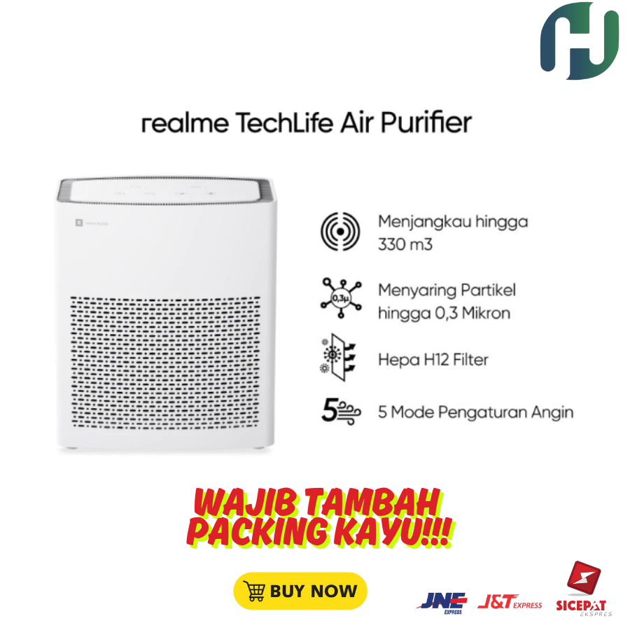 Realme Techlife Air Purifier Penyaring Udara