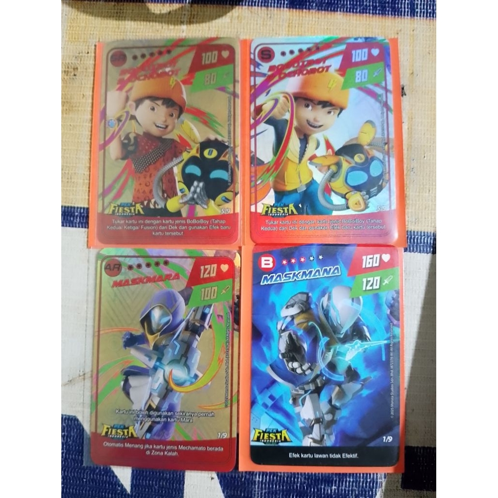 Monsta Galaxy Card Boboiboy Pek Fiesta Indonesia