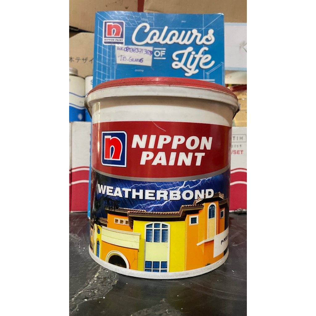 WEATHERBOND EXTERIOR CAT LUAR TEMBOK TINTING NIPPON PAINT