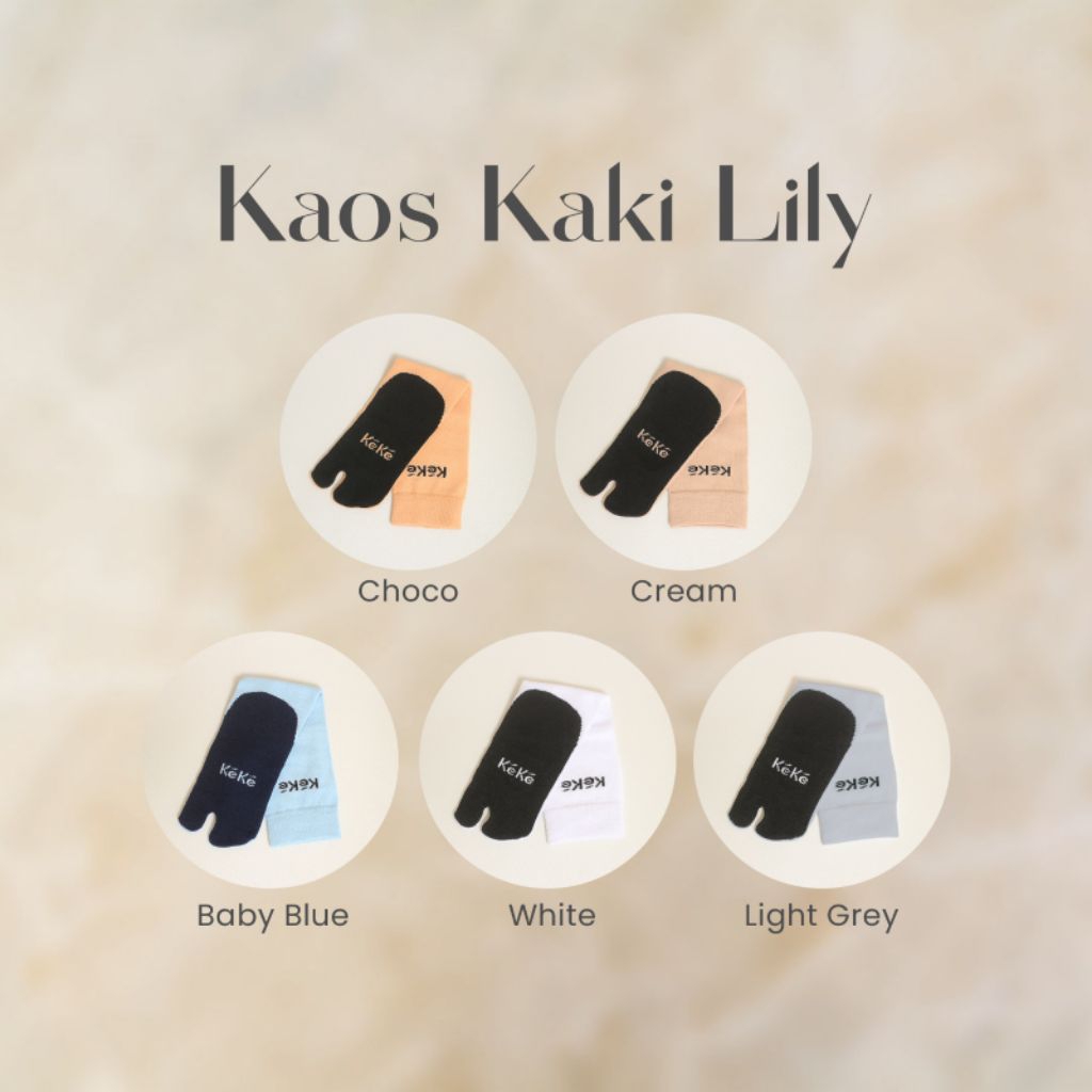 KAOS KAKI LILY BY KEKE