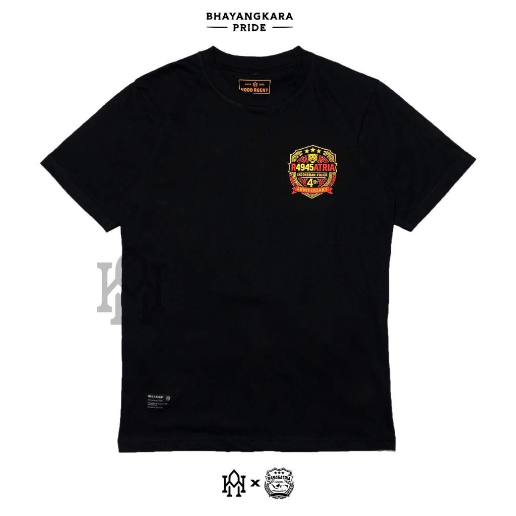 TSHIRT 4TH ANNIVERSARY R4945ATRIA || KAOS 4549 RAGASATRIA