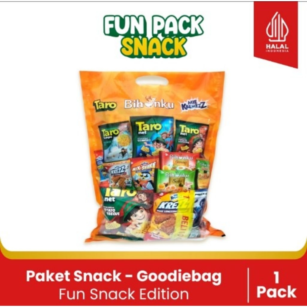 

Paket Fun Snack Edition - Paket Hampers Anak - Free Kartu Ucapan