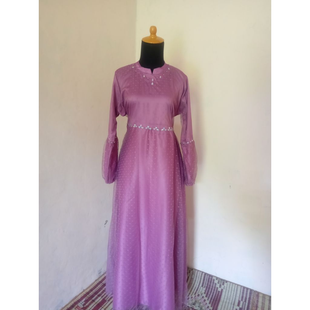 preloved gamis pesta