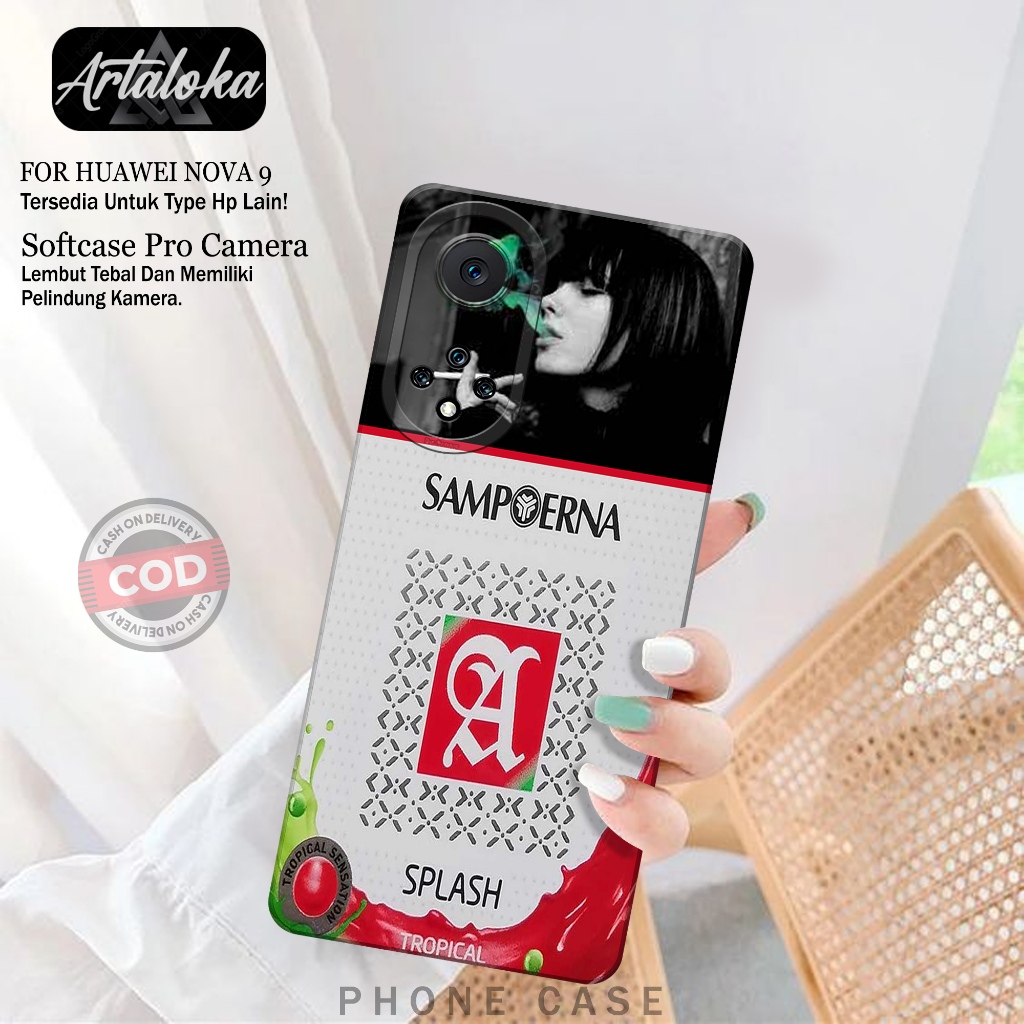 Case Hp Huawei Nova 9 Softcase Pro Camera Silikon Tpu Softcase Huawei Nova 9 Fashion Case RK Case Hu