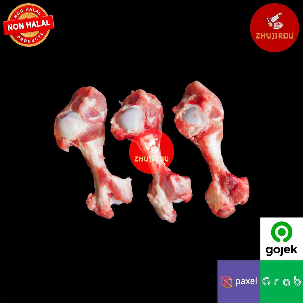 

Tulang Babi Campur Banyak Daging / Dengkul / Sop / Punggung / Ekor - ZHUJIROU