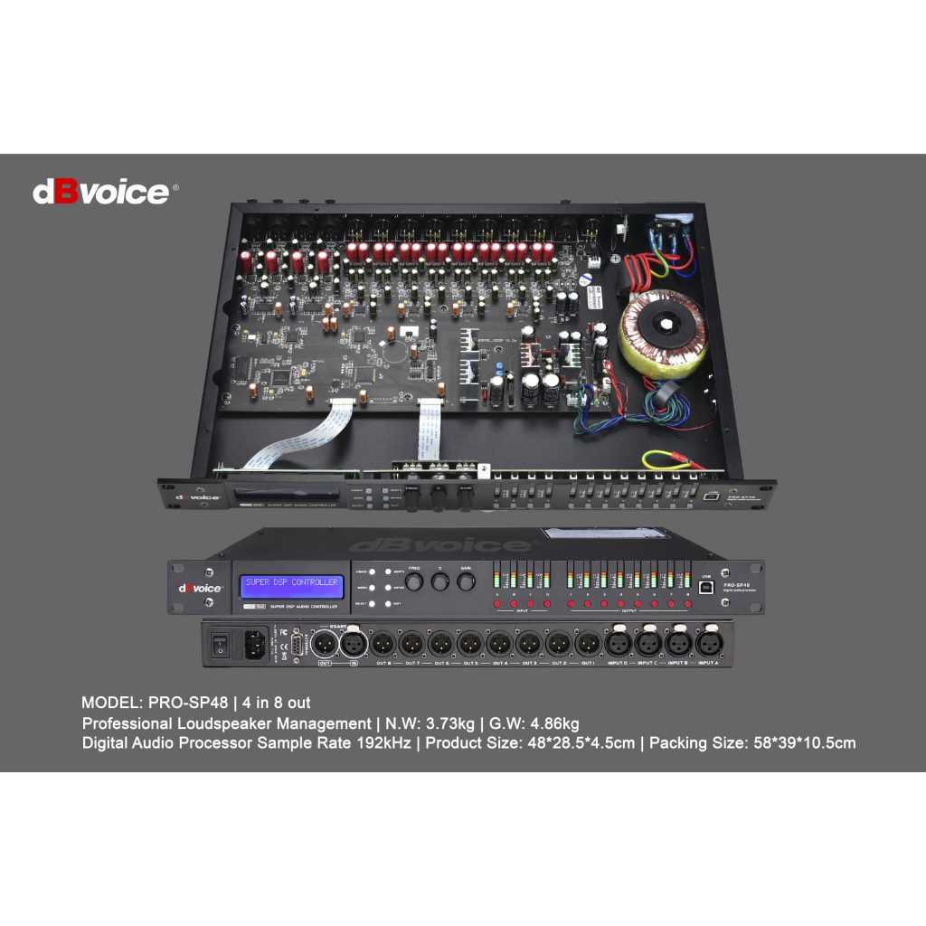 dBvoice PRO-SP48 Management DLMS Smart Audio Speaker