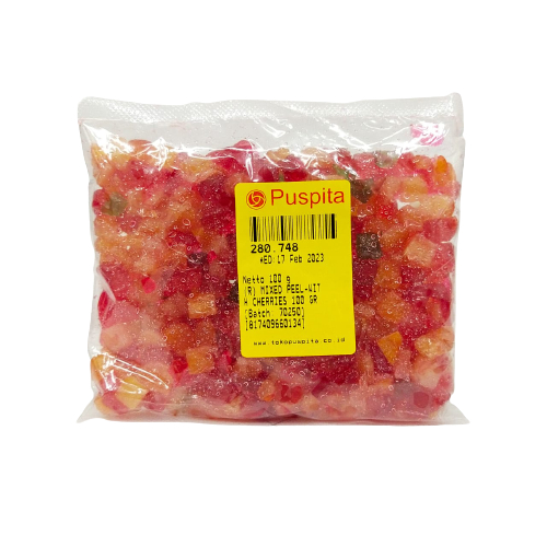 

MIXED PEEL-WITH CHERRIES 100gr/250gr/500gr