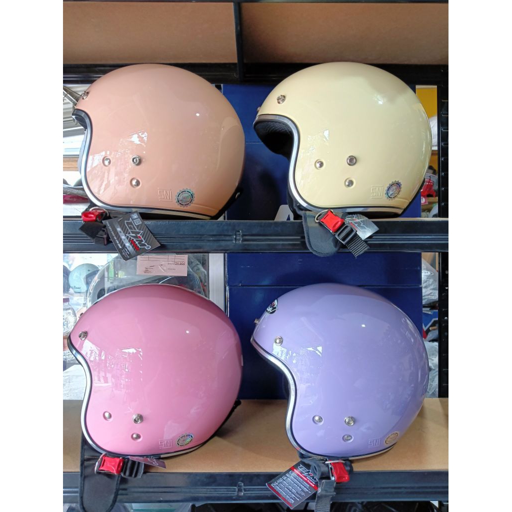 Helm bogo polos list chrome