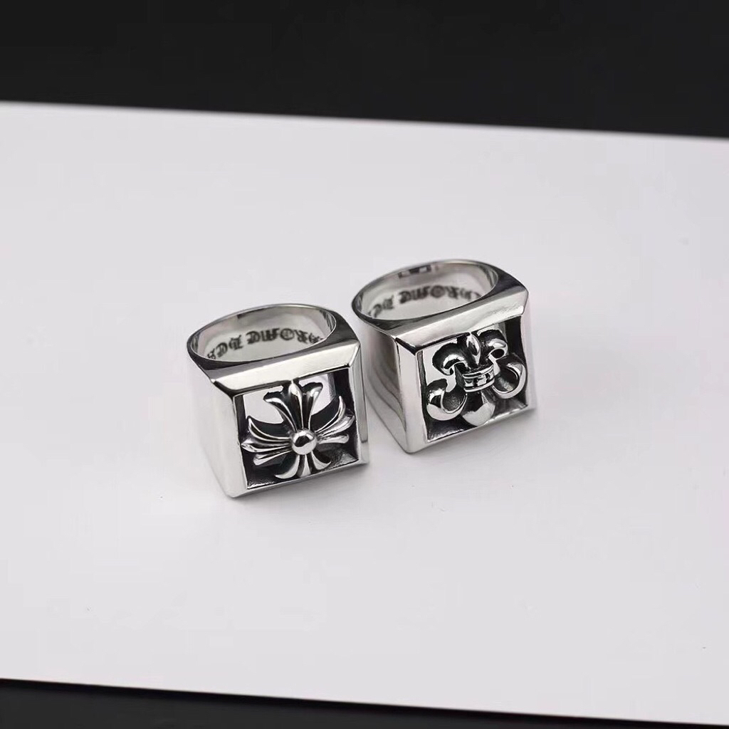 Chrome Hearts Akira Ring - Cincin Chrome Hearts Pria Anti Karat Grade 1/1 Original Premium