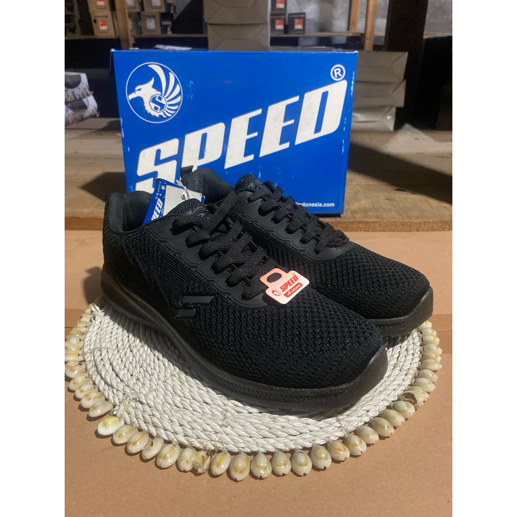 Sepatu sekolah - phoenix by speed warna hitam