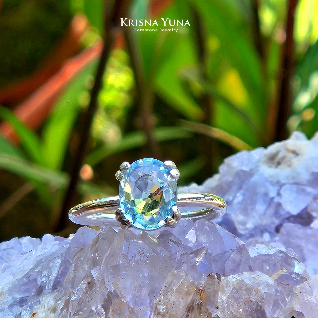 Natural Aquamarine Ring