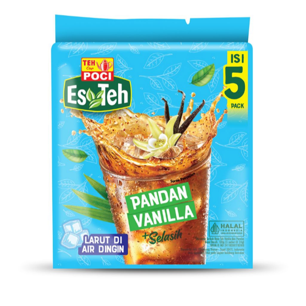 

Es Teh Poci Instan Pandan Vanila + Selasih 120 g