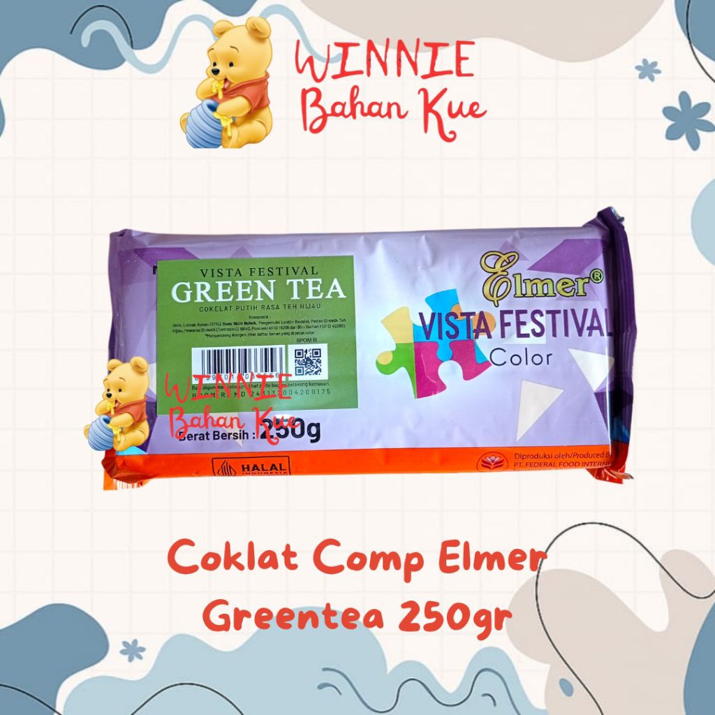

Coklat Comp Greentea Elmer 250gr