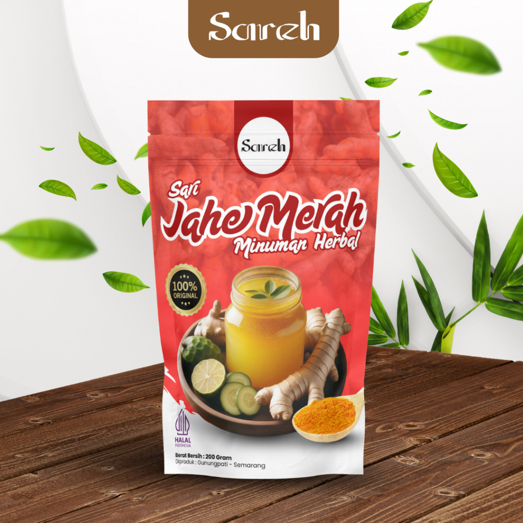 

SAREH JAHE MERAH BUBUK MURNI ASLI 100% ORIGINAL 200G INSTAN TANPA CAMPURAN DAN PENGAWET