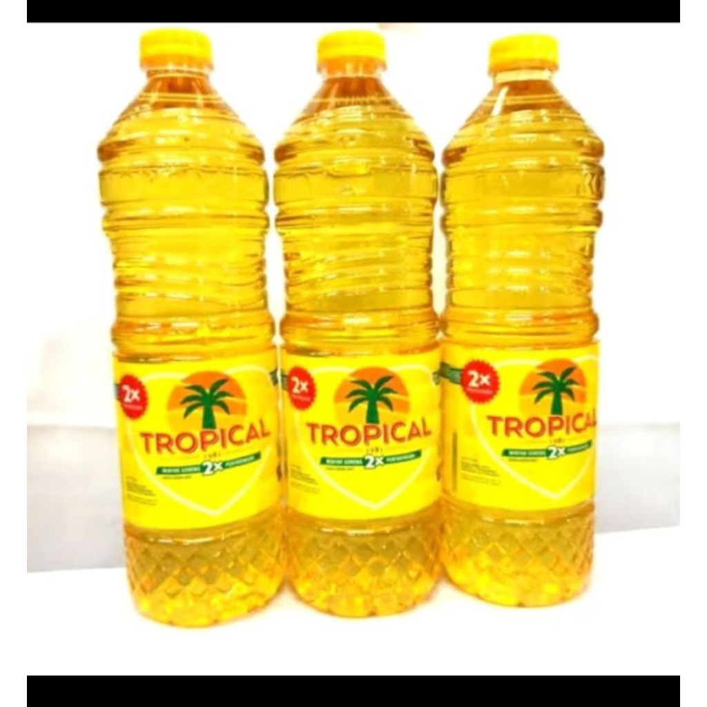 

minyak tropikal 1 slop 2L x 6pcs kemasan botol
