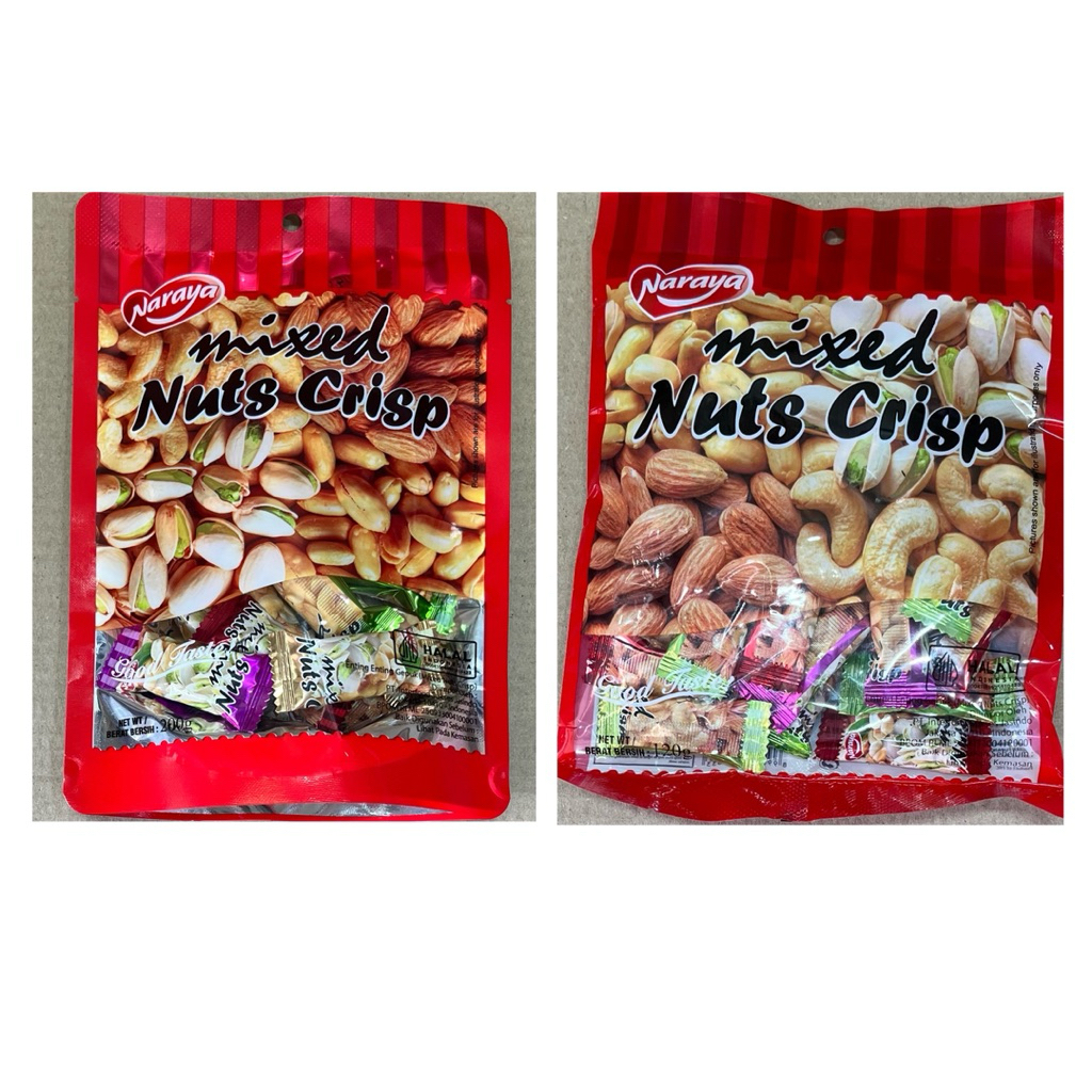 

Naraya Mixed Nuts Crisp Kacang Tanah Gula Manis