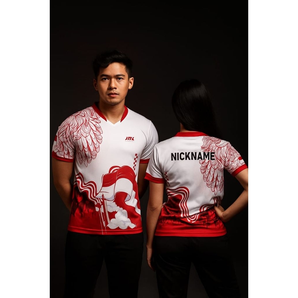 Kaos Indonesia / Kaos Kemerdekaan / Kaos 17 Agustus / Kaos Custom Desain 2