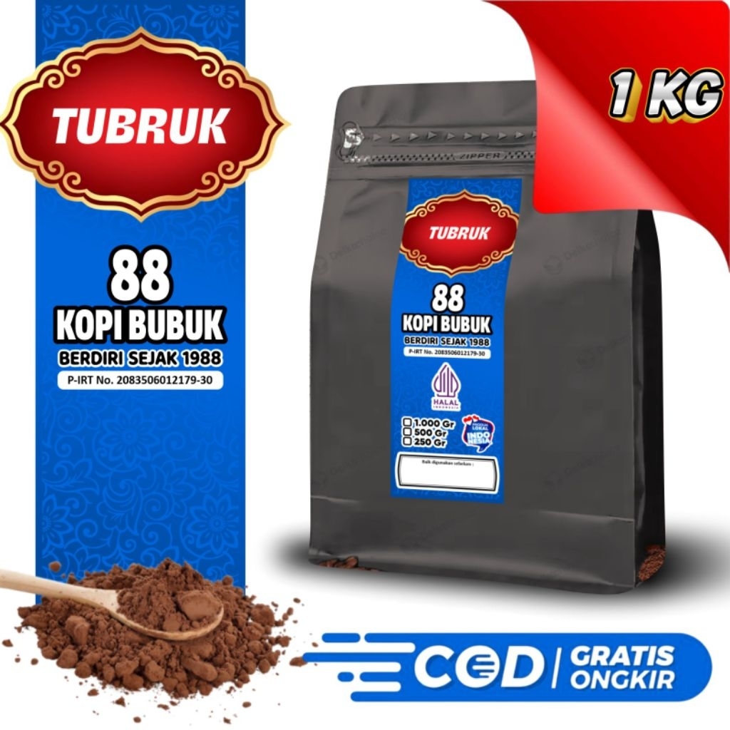 

Kopi Bubuk 1kg Tubruk Asli Murah Kwalitas Istimewa 88kopi