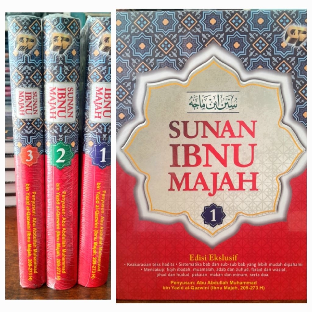 Kitab Terjemah Sunan Ibnu Majah 3 jilid