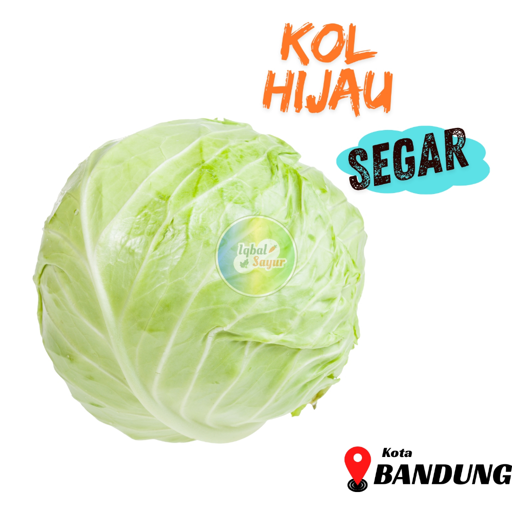 

Sayur Kol Hijau / Kubis Putih Segar Bandung