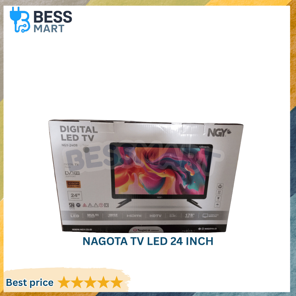 NAGOYA TV LED Digital 24 Inch (PCS)