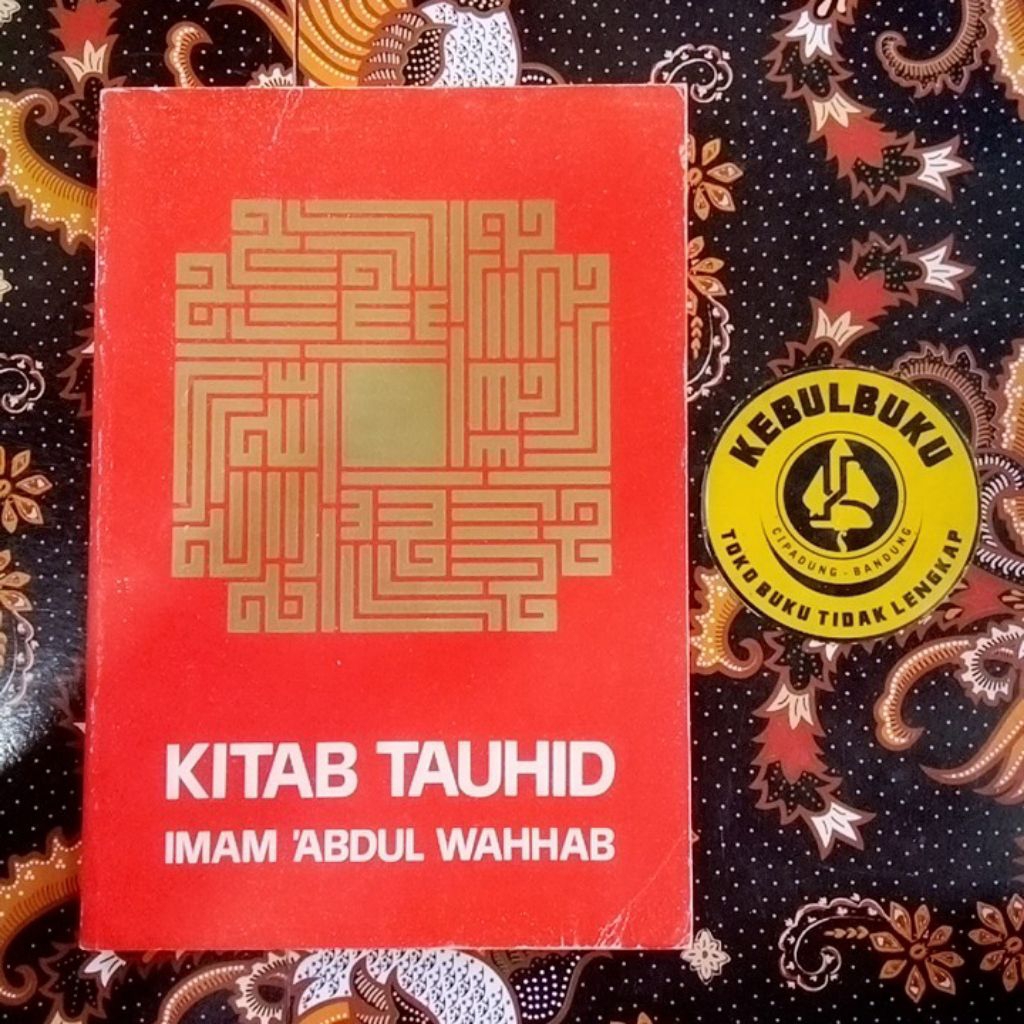 Original | Buku KITAB TAUHID | Imam 'Abdul Wahhab