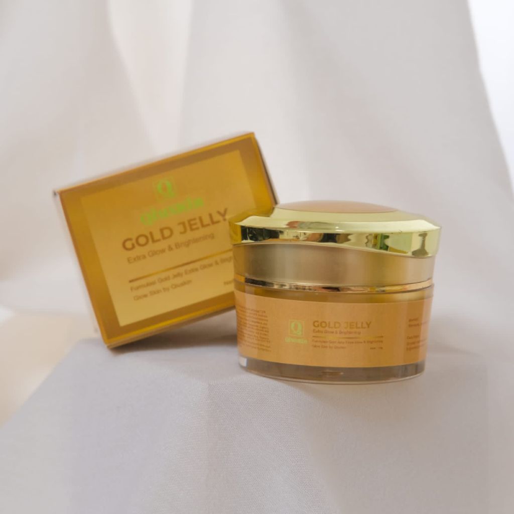 Qiuskin Quality skincare Gold Jelly helps brighten, moisturize and smooth the skin