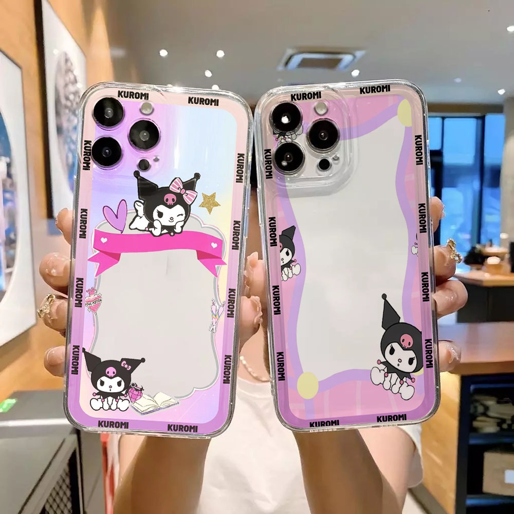 ALL TYPE CASE BENING MOTIF KUROMI LIST UNTUK XIAOMI REDMI NOTE 10 4G REDMI NOTE 105G MI A1 REDMI A1 
