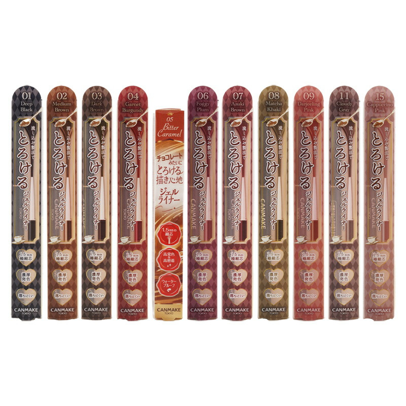 Canmake Tokyo Creamy Touch Waterproof Eyeliner Pensil Jepang