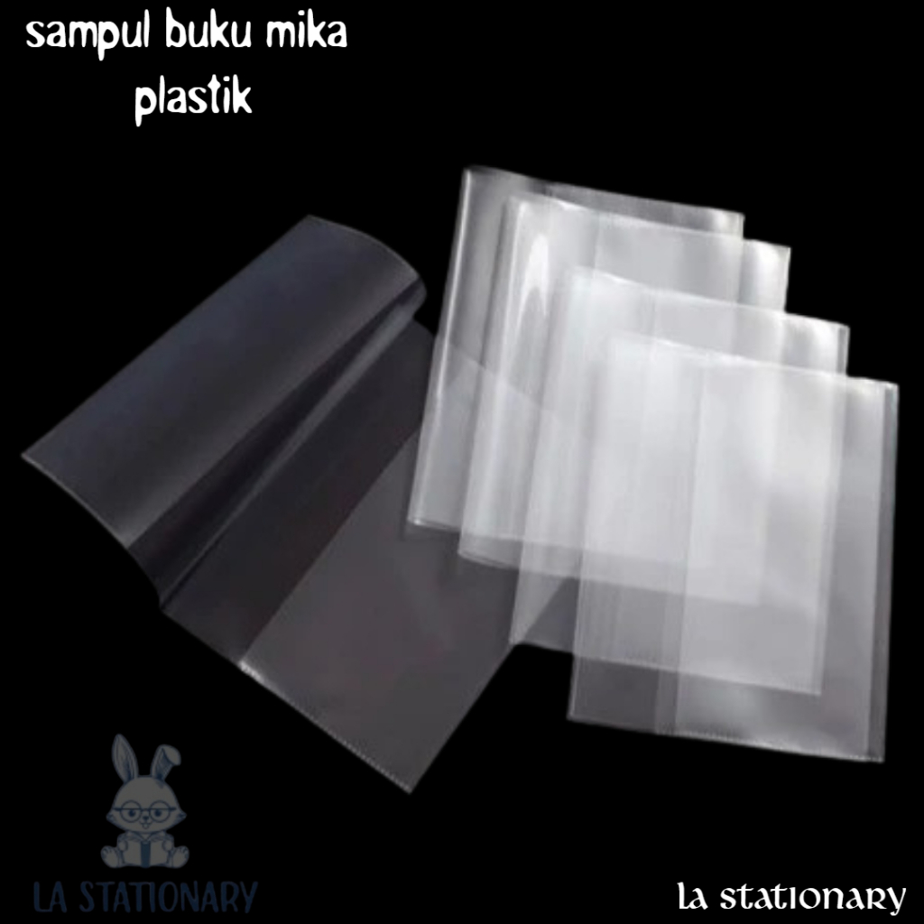 

V-Gen sampul buku plastik mika ukuran boxy 60Lembar