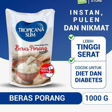 

Tropicana Slim Beras Porang Instan 1000gr