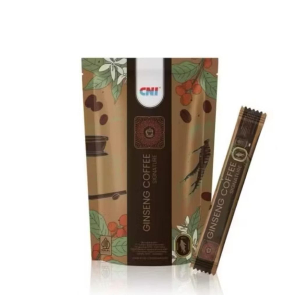 

CNI Ginseng Caffee Signature isi 10 Sachet ( Kopi Ginseng Ori Dari CNI