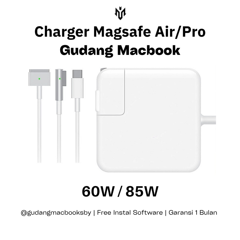 Charger Macbook Air Pro Magsafe 60W 85W